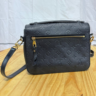 Louis Vuitton Black Monogram Empriente Leather Crossbody Pochette Metis Bag