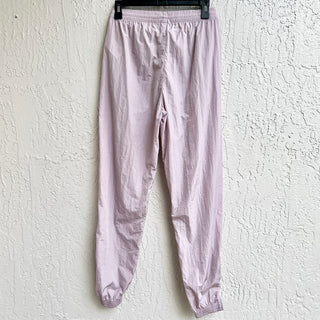 NWT Adidas Original Elastic Waist Cuffed Jogger Pants Purple Women's Size Small