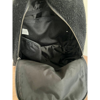 Lululemon Womens Wool Sherpa Fleece Adjustable Straps Adventurer Backpack Black