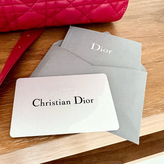 Dior Lady Dior large lamb skin cannage bag with box and receipt copy
