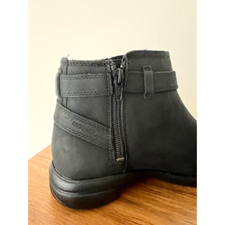 NWOT MERRELL Leather Andover Bluff Waterproof Ankle Boot Black Women's Size 8