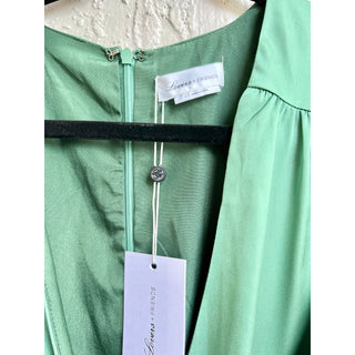 NWT Lovers + Friends Sweet Fit Flare Ivy Mini Dress Emerald Green Women's Size S