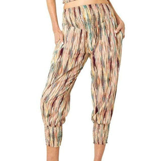 NWT Misa High Rise Los Angeles Vega Printed Crop Pant Multicolor Women's Medium