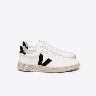 Veja V-10 CWL Vegan Low Top Casual Sneakers Shoes White Black Men's Size US 8